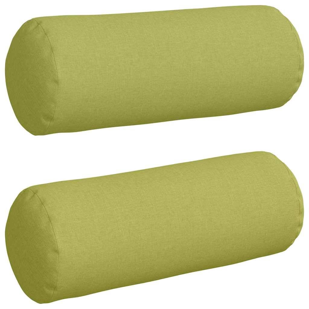 ComfortXL - Lot de 2 Coussins Polochons Géants Tissu Doux Housse Lavable pour Chambre et Salon Vert Clair 25x70 cm – ComfortXL Outdoor Living - Image 2