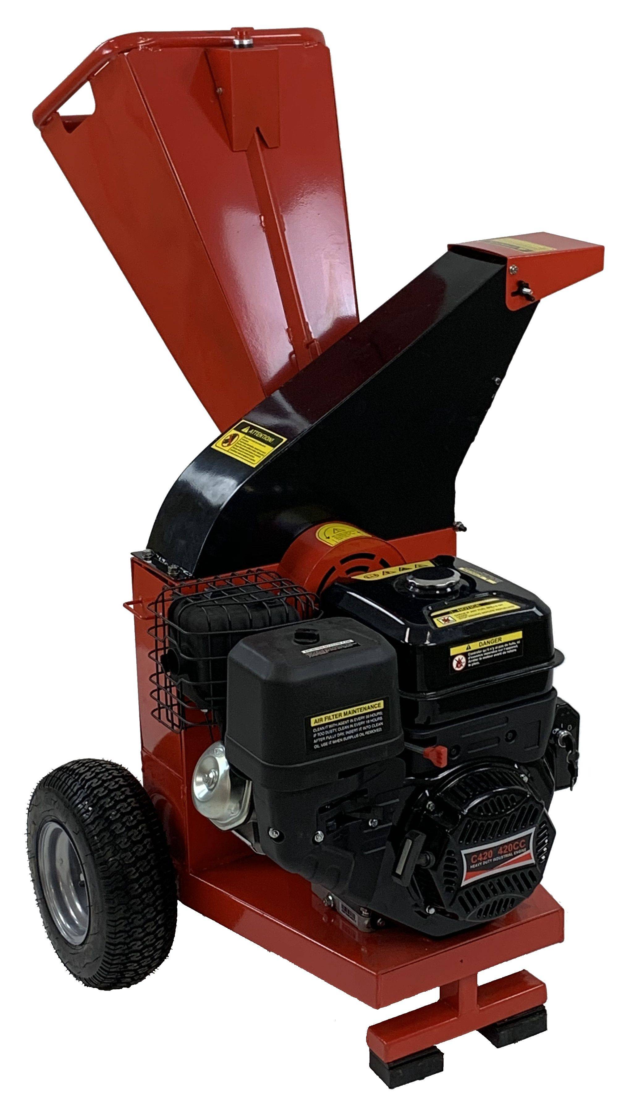 Electropower - Broyeur de branches thermique 15 CV 100 mm – 3 couteaux 3 mâchoires - Image 3