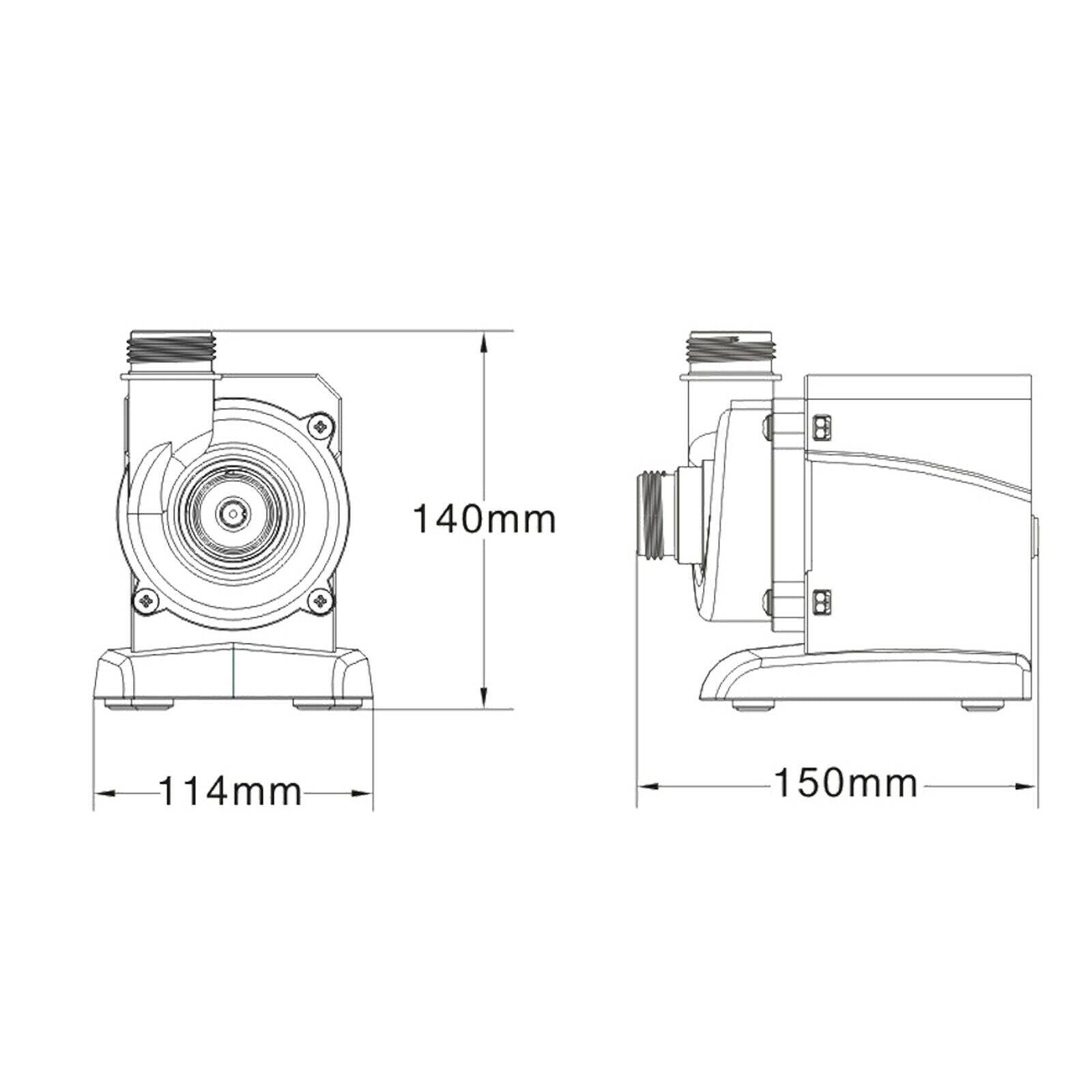 Helloshop26 - Pompe de piscine 7000 litres par heure circulation 50 watts avec filtre eco - Image 4