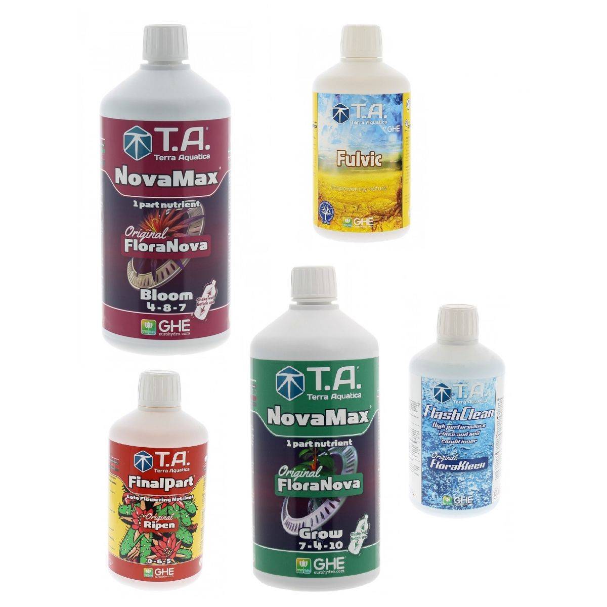 Pack engrais NOVA MAX en litre + stimulants