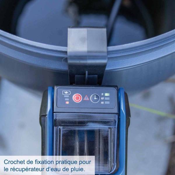 Scheppach - Pompe pour collecteur d'eau de pluie SCHEPPACH -  C-RBP2000-X - Set S - 2000L/h - Batterie 2.0Ah 20V IXES + chargeur 2.4A - Image 5