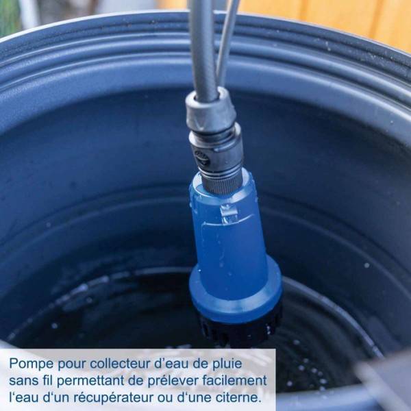 Scheppach - Pompe pour collecteur d'eau de pluie SCHEPPACH -  C-RBP2000-X - Set S - 2000L/h - Batterie 2.0Ah 20V IXES + chargeur 2.4A - Image 2