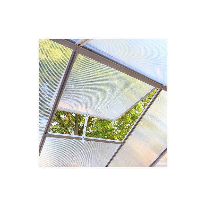 Serre Jardin Polycarbonate "diamant 86" + Base - 4,75m² -habitat Et Jardin - Image 6