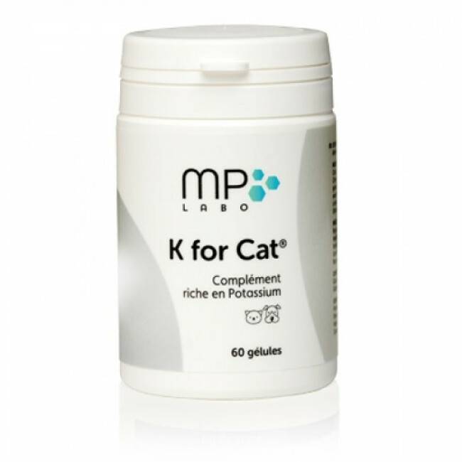 K for Cat Mp Labo Complément riche en potassium Boîte 60 gélules - Image 1