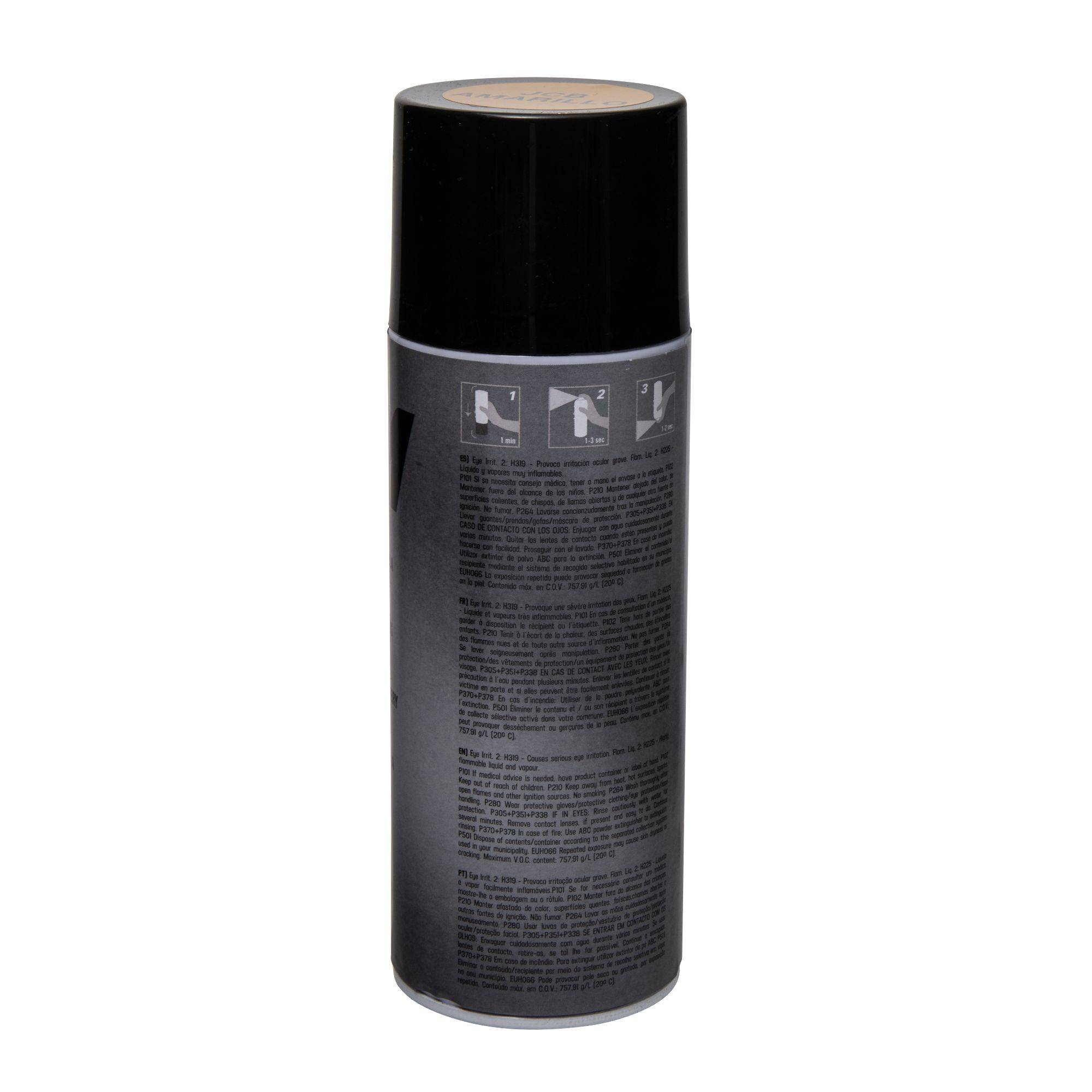 Peinture spray jaune jcb 400ml - Image 3