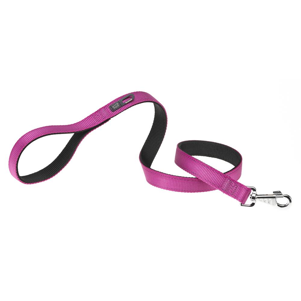 Ferplast - DUAL G20/110 COLOURS Laisse chien 20 mm x L 110 cm Violet - Image 1