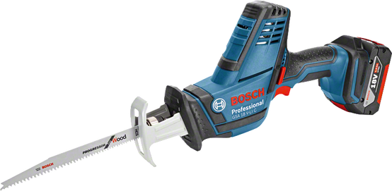 Bosch - Scie sabre BOSCH GSA 18 V-Li C - Avec 2 batteries 5.0 Ah, chargeur, coffret + 3 lames de scie - 06016A5002 - Image 3