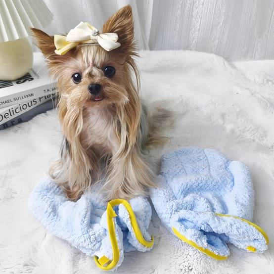 IntiMeg - Gants de Bain pour Animaux de Compagnie Rose IntiMeg - Image 7