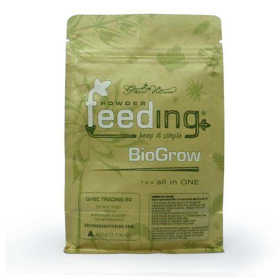 Engrais BIOGROW Powder Feeding 500gr - GREEN HOUSE