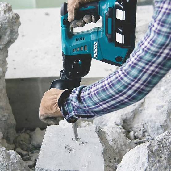 Perfo-burineur MAKITA DHR264Z SDS-Plus 36 V => 2 x 18 V Li-Ion 26 mm (Produit seul) Makita - Image 2