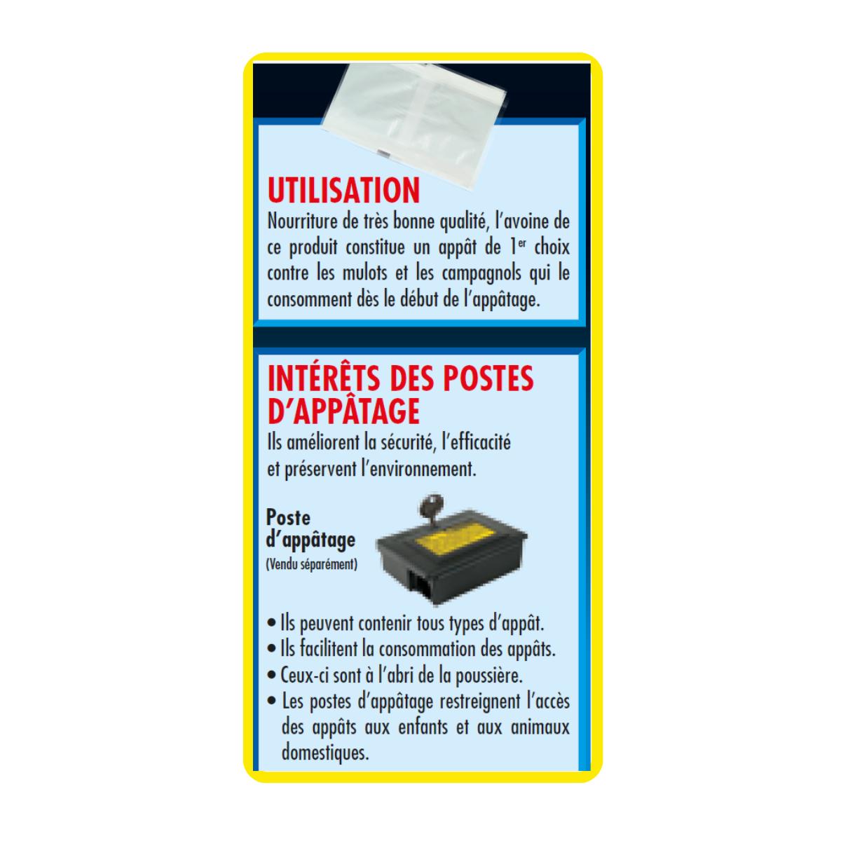 ACTO Mulots & Campagnols - Appât Avoine en Lot de 2 - Image 4