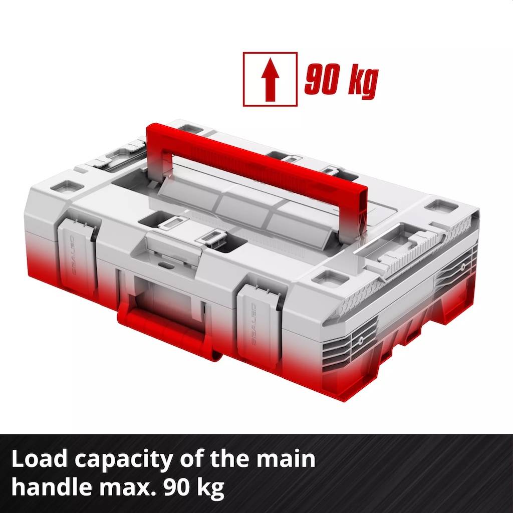 Einhell - Coffret de transport étanche compact E-Case S-F - IP65 - mousse de protection - 90 kg - Image 5