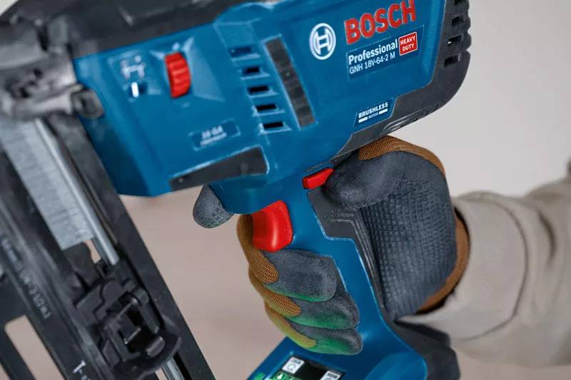 Bosch Professional - Cloueur bois18V GNH 18V-64-2 M (sans batterie ni chargeur) en coffret L-BOXX - bOSCH - 0601482001 - Image 5