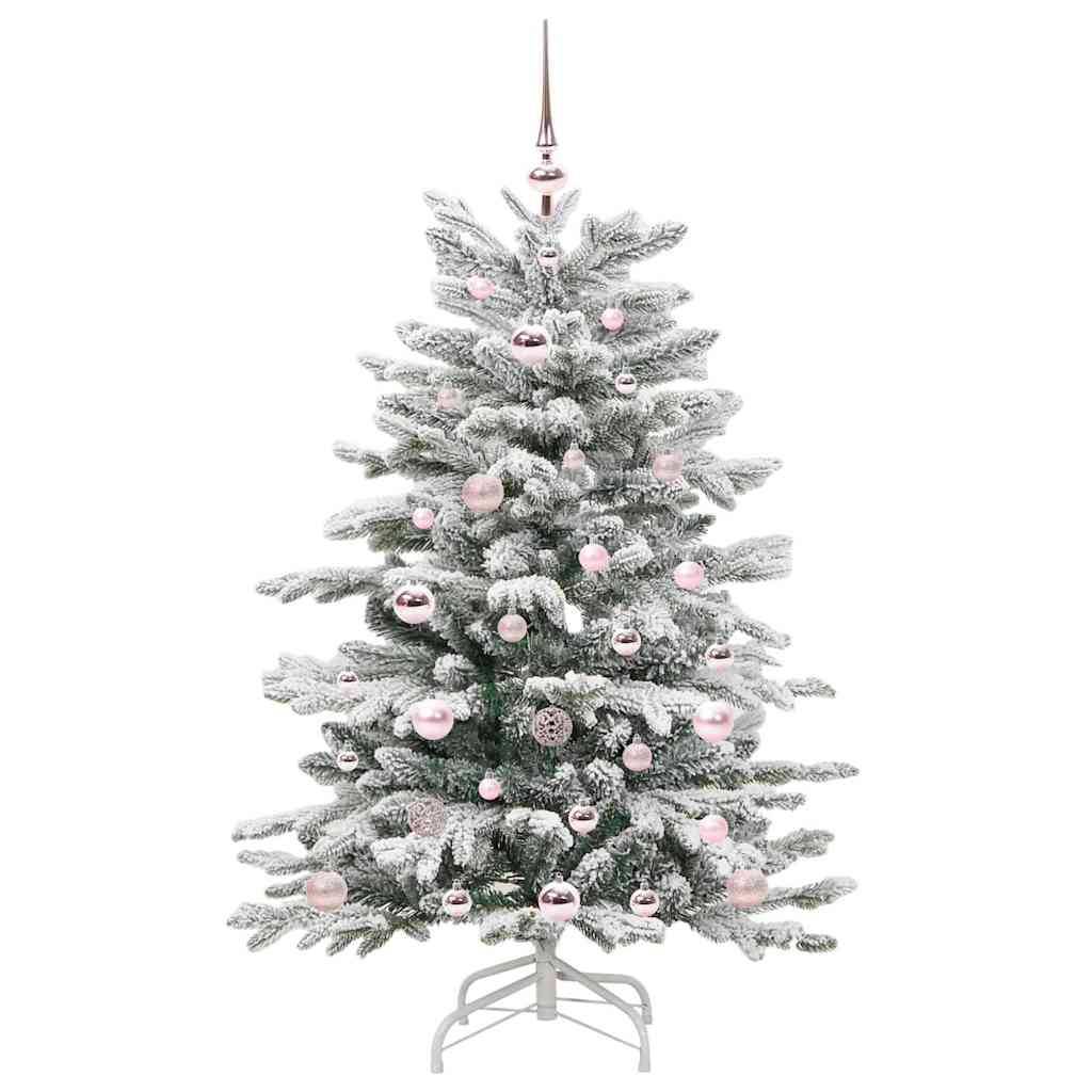 ComfortXL - Petit Sapin de Noël Blanc Lumineux 1.20m, Pré-décoré avec 61 Pièces & LED – ComfortXL Outdoor Living - Image 4