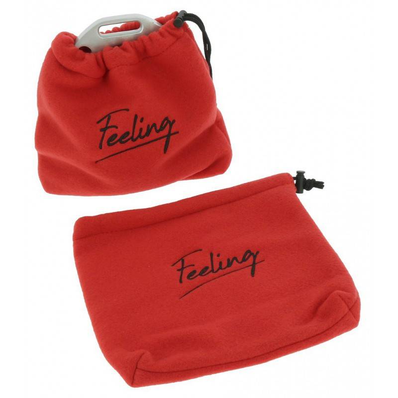 Housse Polaire pour Etriers Feeling - Rouge