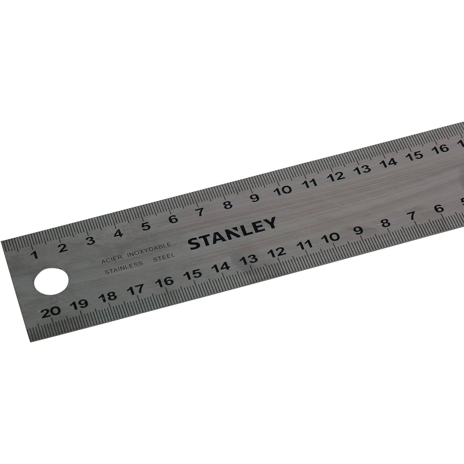 stanley - Equerre Menuisier - Graduation Recto-Verso Classe II - 250 mm - Acier Inoxydable - STANLEY, 1-45-685 - Image 5