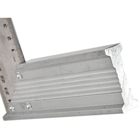 stanley - Equerre Menuisier - Graduation Recto-Verso Classe II - 250 mm - Acier Inoxydable - STANLEY, 1-45-685 - Image 3