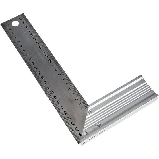 stanley - Equerre Menuisier - Graduation Recto-Verso Classe II - 250 mm - Acier Inoxydable - STANLEY, 1-45-685 - Image 2