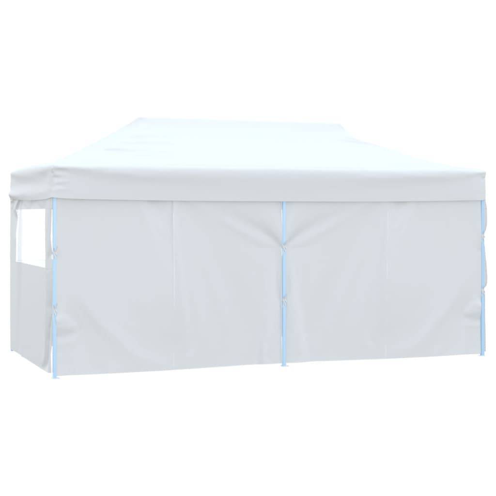 ComfortXL - Tente Pliante Acier avec 4 Parois Vitrées Imperméable pour Jardin Réception Blanc 3x6m – ComfortXL Outdoor Living - Image 4