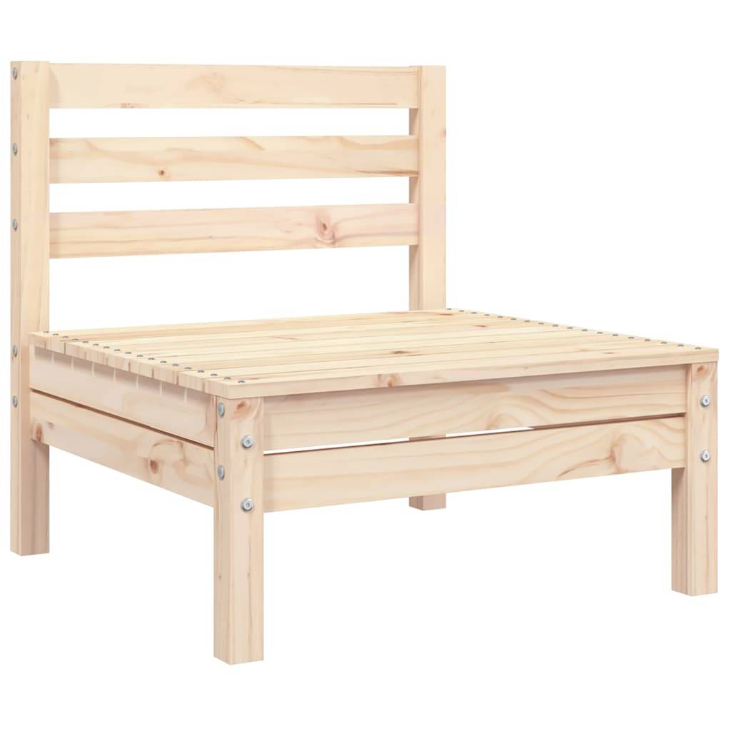 Vidaxl - Canapé de jardin 3 places bois de pin massif vidaXL 838033 - Image 6