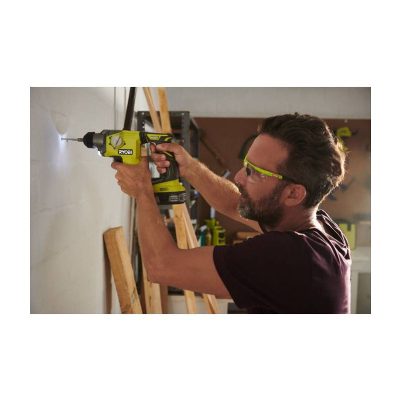 Ryobi - Marteau perforateur RYOBI 18V One+ R18SDS - Batterie 4,0Ah et chargeur - Image 2