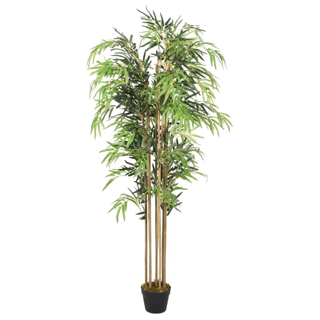 Bambou artificiel bambou et textile vert 180 cm, poids:5.2kg - PANGIVO - Image 1