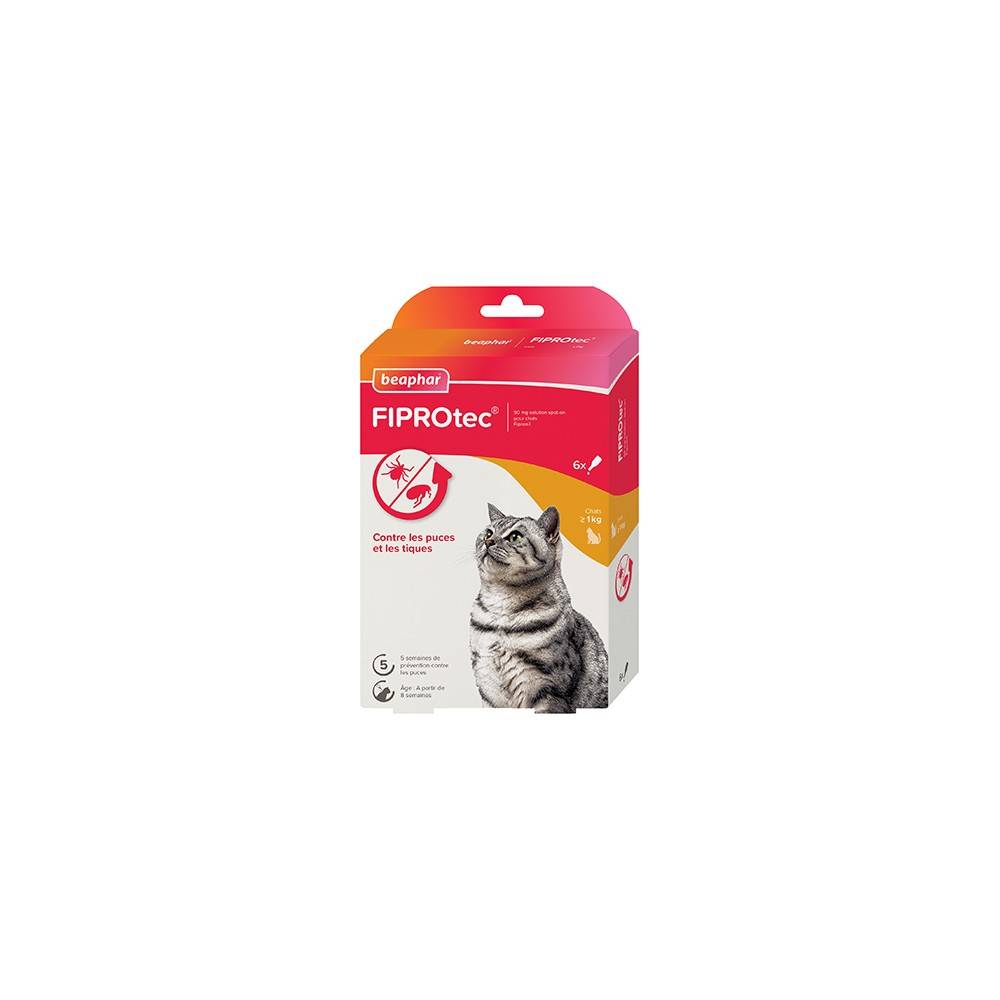 FIPROTEC 50 MG CHAT - BEAPHAR 1 pipette - Image 2