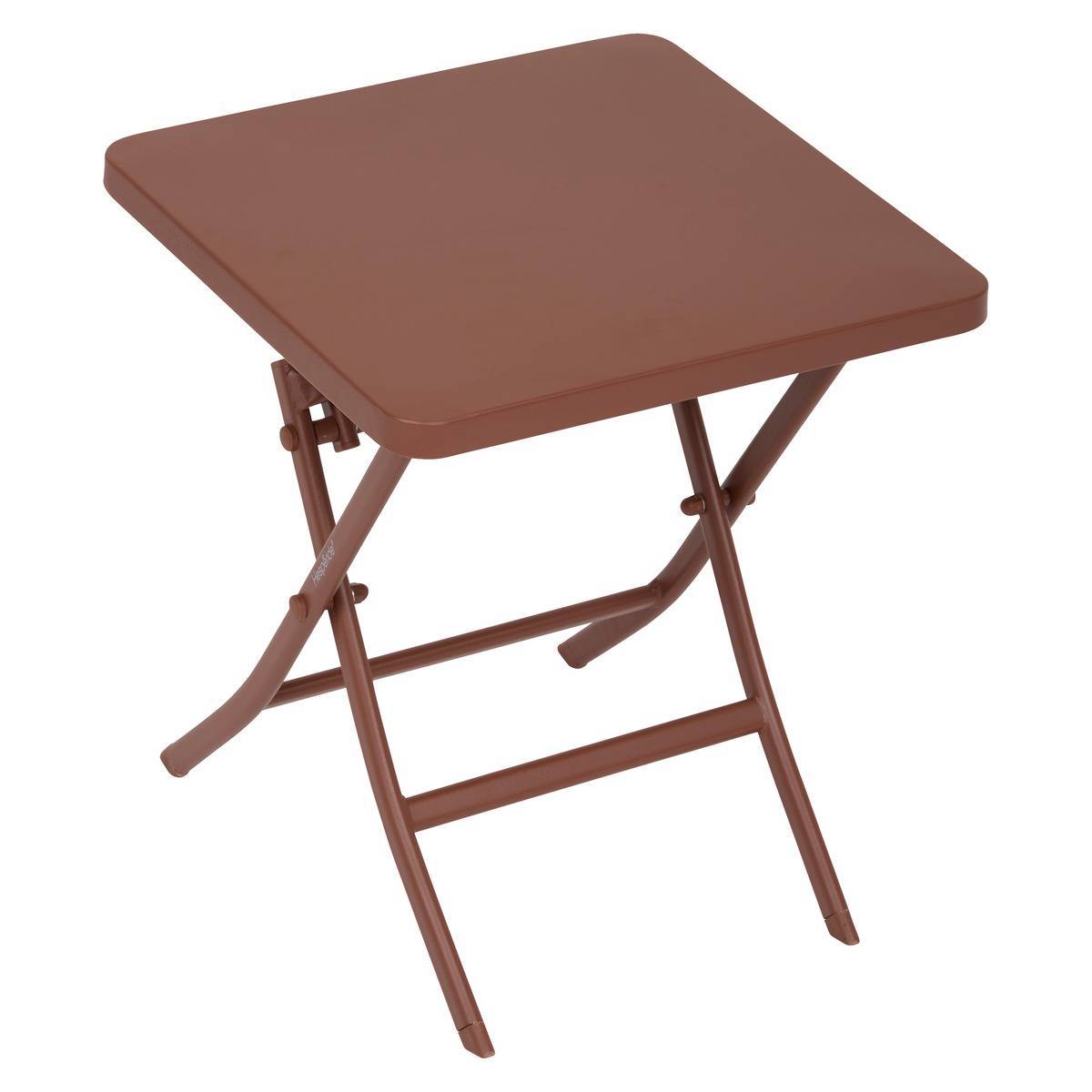 Hesperide - Table d'appoint de jardin Greensboro 40x40cm acajou - Hespéride - Image 2
