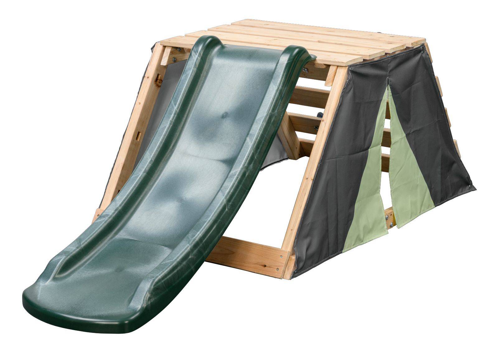 Air de jeux Swing King compact polyvalent équipement de jeux en bois pour enfants Charlie petit - Image 2