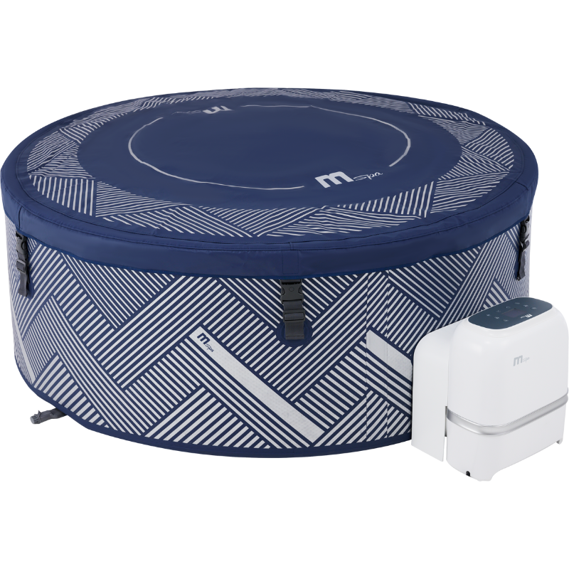 Mspa - Spa gonflable MSpa Naval 6 places – Semi-rigide Ø173 cm, connectivité Wi-Fi et jets relaxants - Image 4
