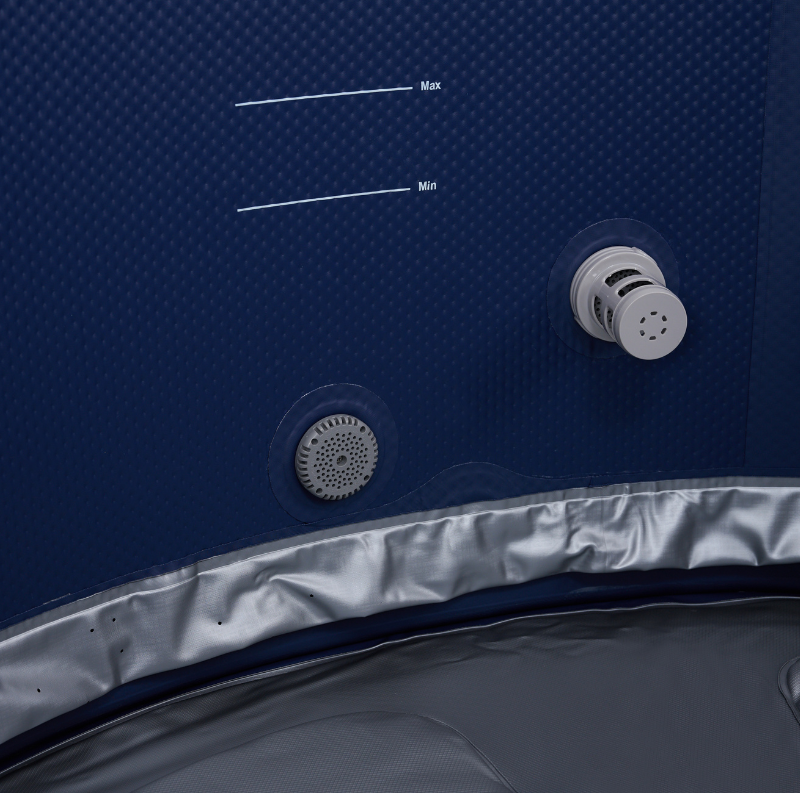 Mspa - Spa gonflable MSpa Naval 6 places – Semi-rigide Ø173 cm, connectivité Wi-Fi et jets relaxants - Image 8