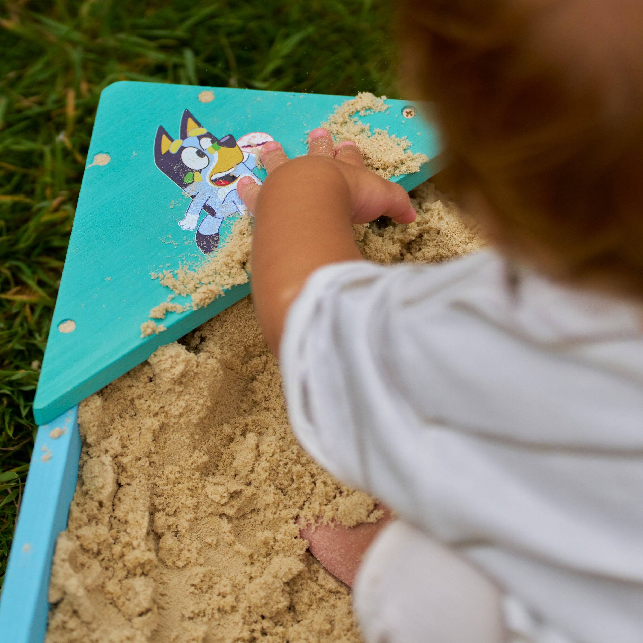 Tp Toys - Bac à sable enfant BLUEY avec bâche et couverture bois FSC® - Image 7