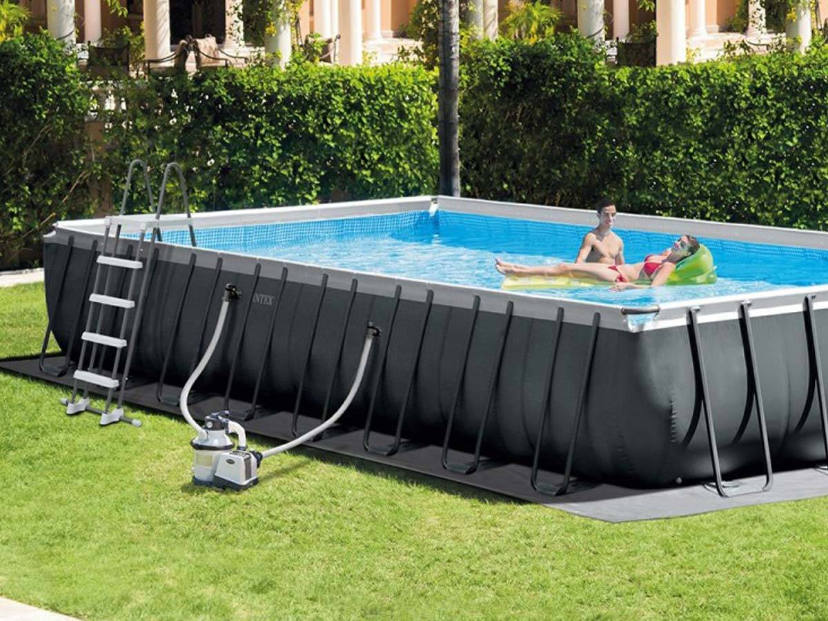 Piscine tubulaire Ultra XTR Frame rectangulaire 9,75 x 4,88 x 1,32 m - Intex - Image 3