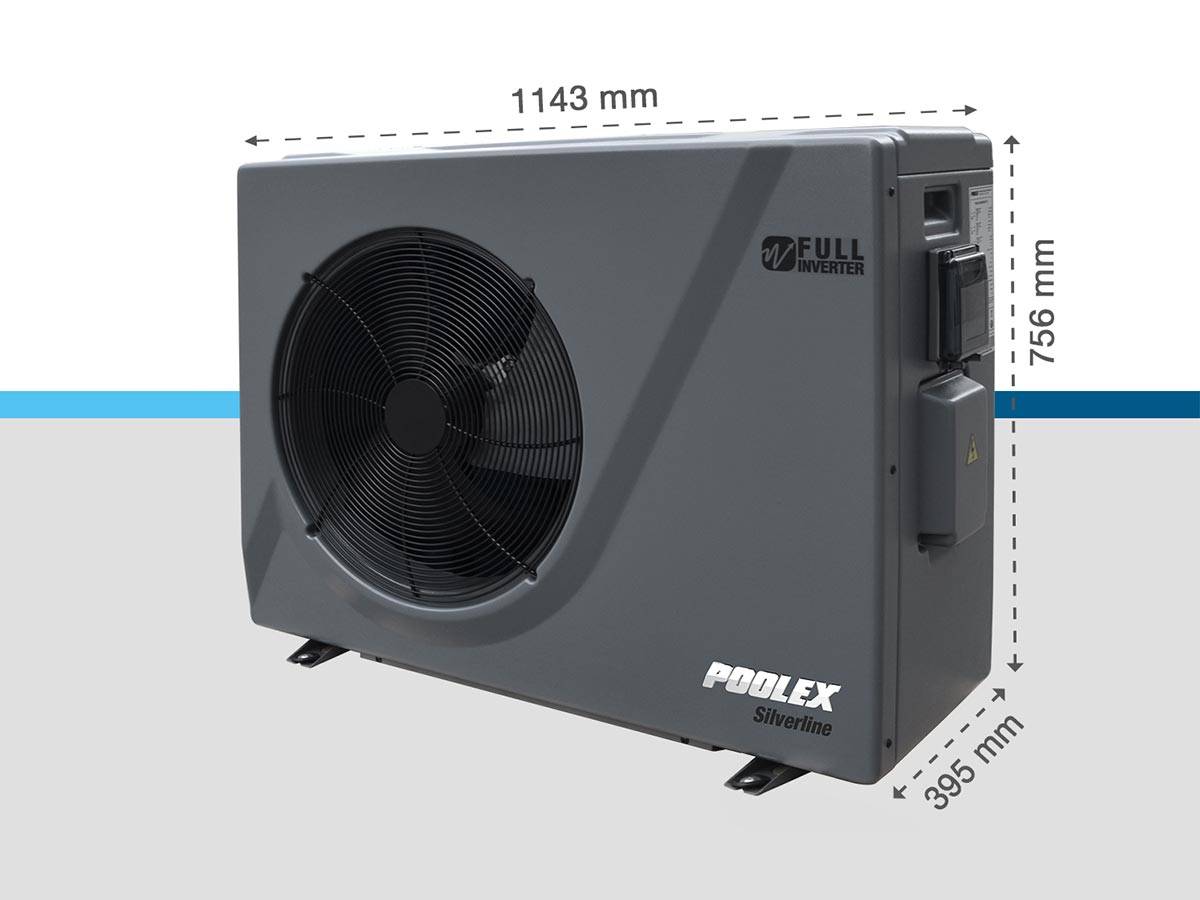 Pompe à chaleur/PAC Poolex Silverline FI (Full Inverter) Fi 200 - 80-110 m3 - Image 7
