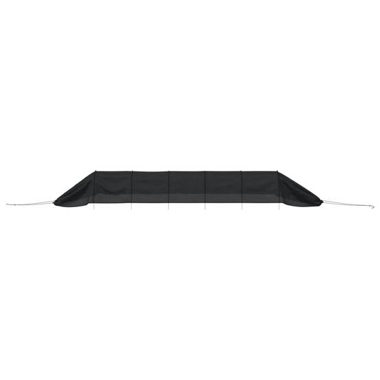 Vidaxl - Tunnels en filet 4 pcs noir acier et polyéthylène vidaXL 3281504 - Image 6