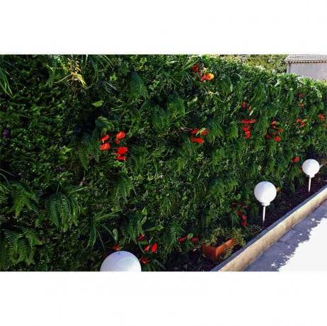 Mur végétal artificiel Tropical 1m x 1m, Surface 3 m² - Image 2