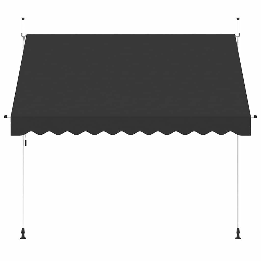 Vidaxl - Auvent manuel rétractable 300 cm Anthracite vidaXL 143690 - Image 8