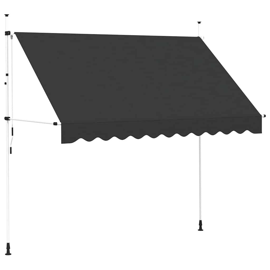 Vidaxl - Auvent manuel rétractable 300 cm Anthracite vidaXL 143690 - Image 2
