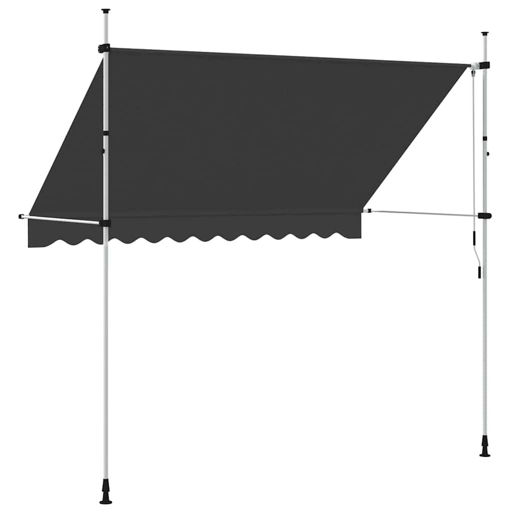 Vidaxl - Auvent manuel rétractable 300 cm Anthracite vidaXL 143690 - Image 6