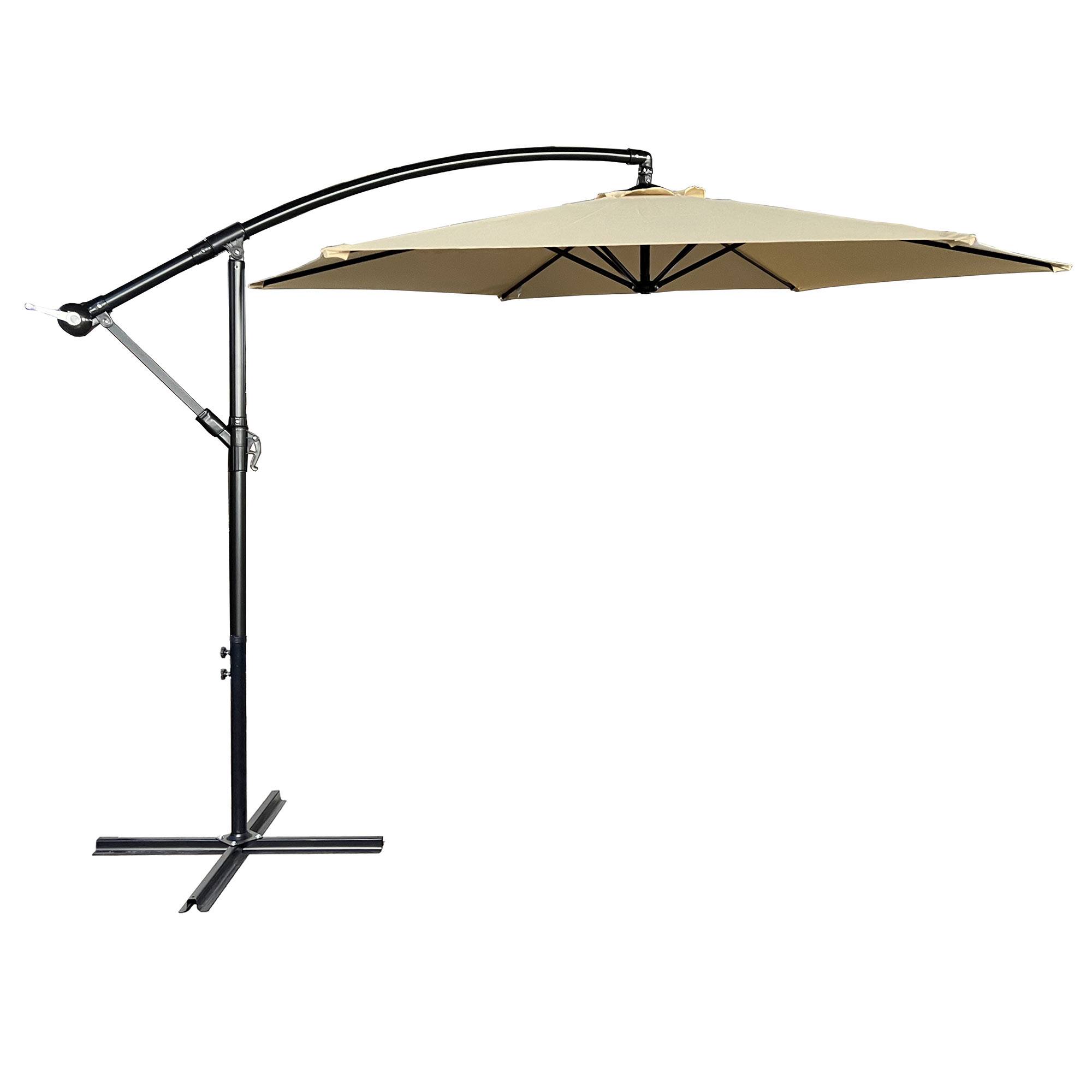 Parasol déporté Ø 3m - WERKA PRO crème - crème - Image 1