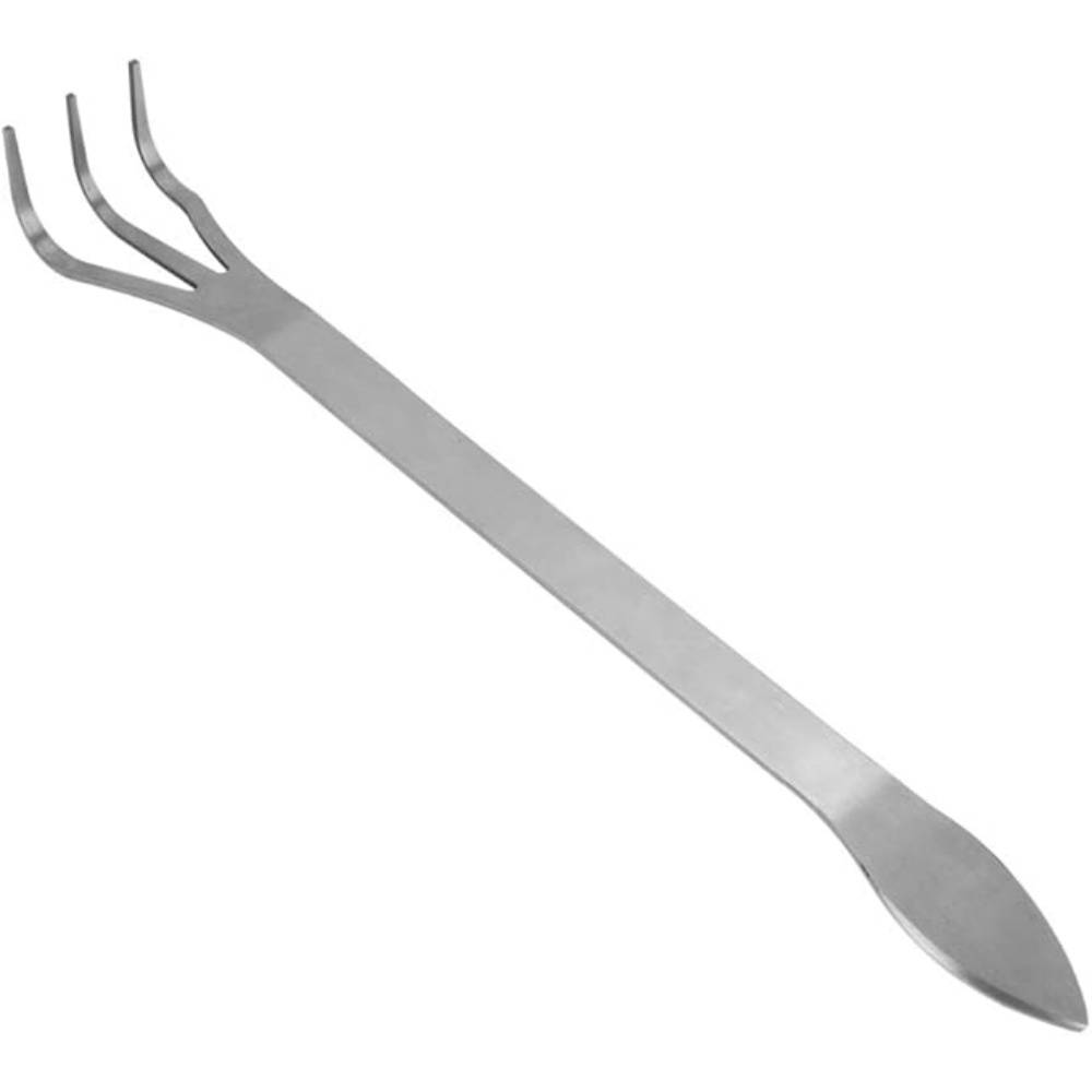 DtopbuyAge - Râteau Acier Inoxydable 3 Dents Pour Bonsaï DtopbuyAge - Image 1