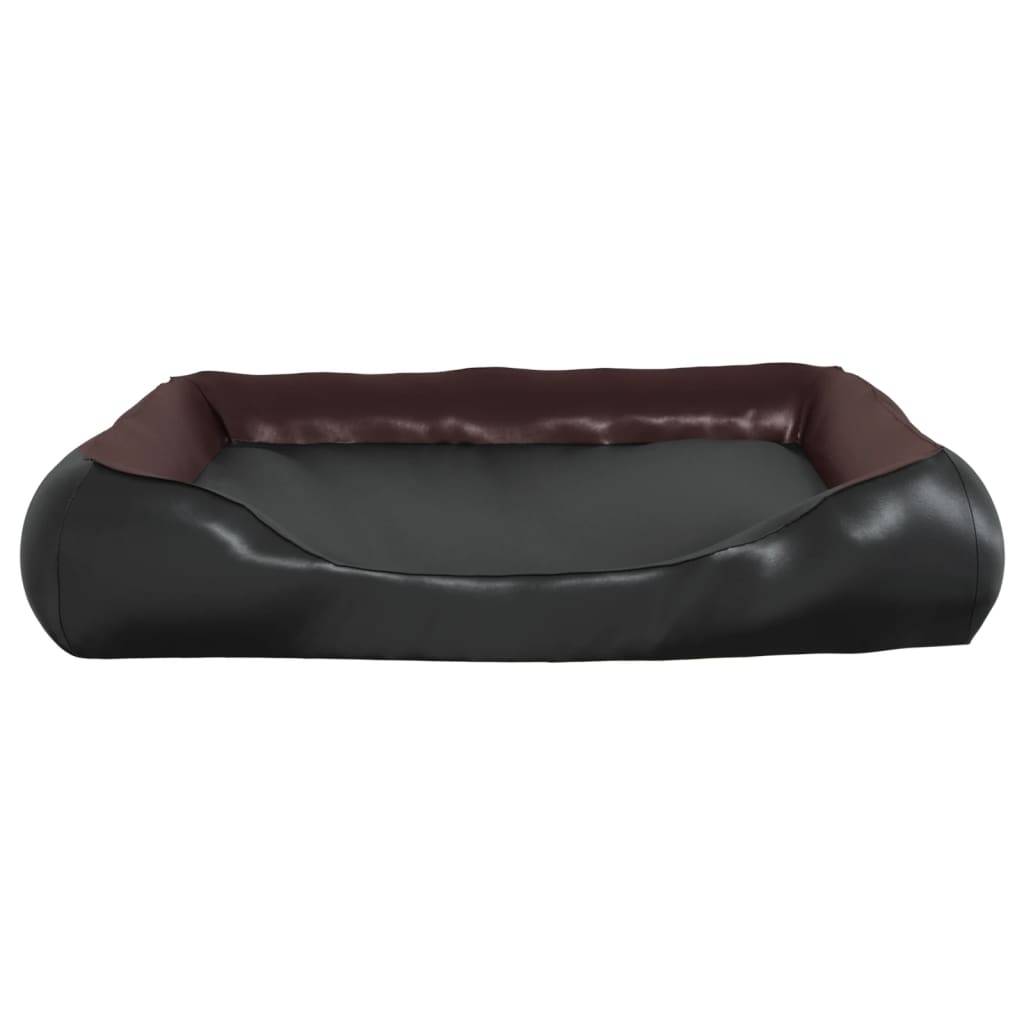Vidaxl - Lit pour chien Noir et marron 105x80x25 cm Similicuir vidaXL 171242 - Image 5