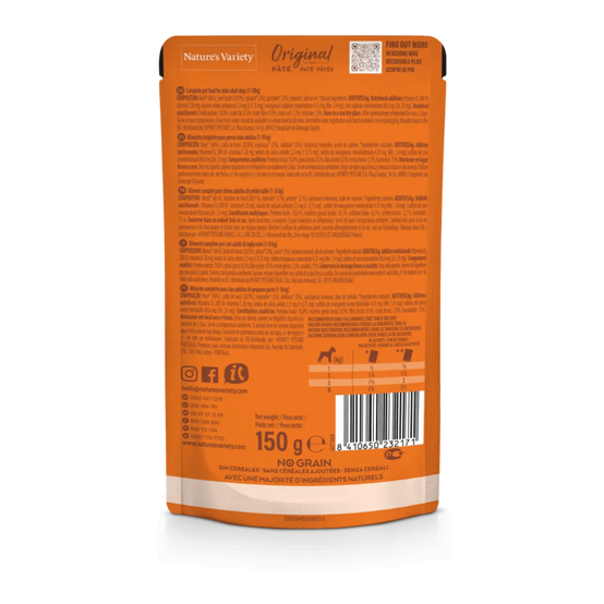 PATEE CHIEN MINI - ORIGINAL BOEUF - NATURE'S VARIETY 150 g - Image 2