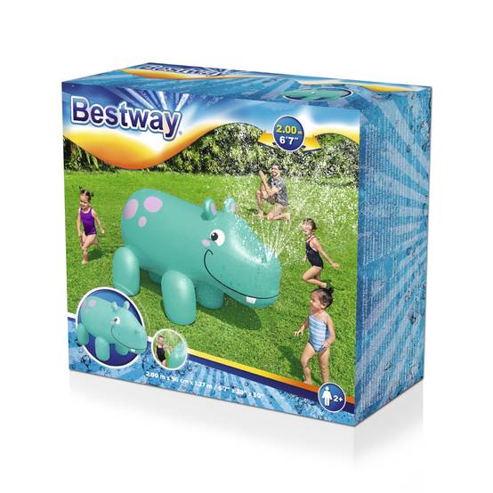 Bestway - Fontaine à eau gonflable jumbo hippo 200 x 96 x 127 cm 52569 Bestway - Image 2