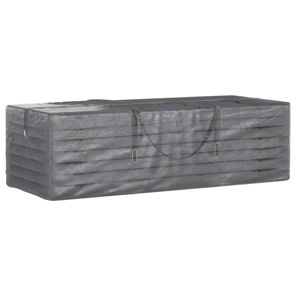 Sacs de rangement pour coussins polyéthylène noir 135 x 40 x 55 cm - PANGIVO - Image 6