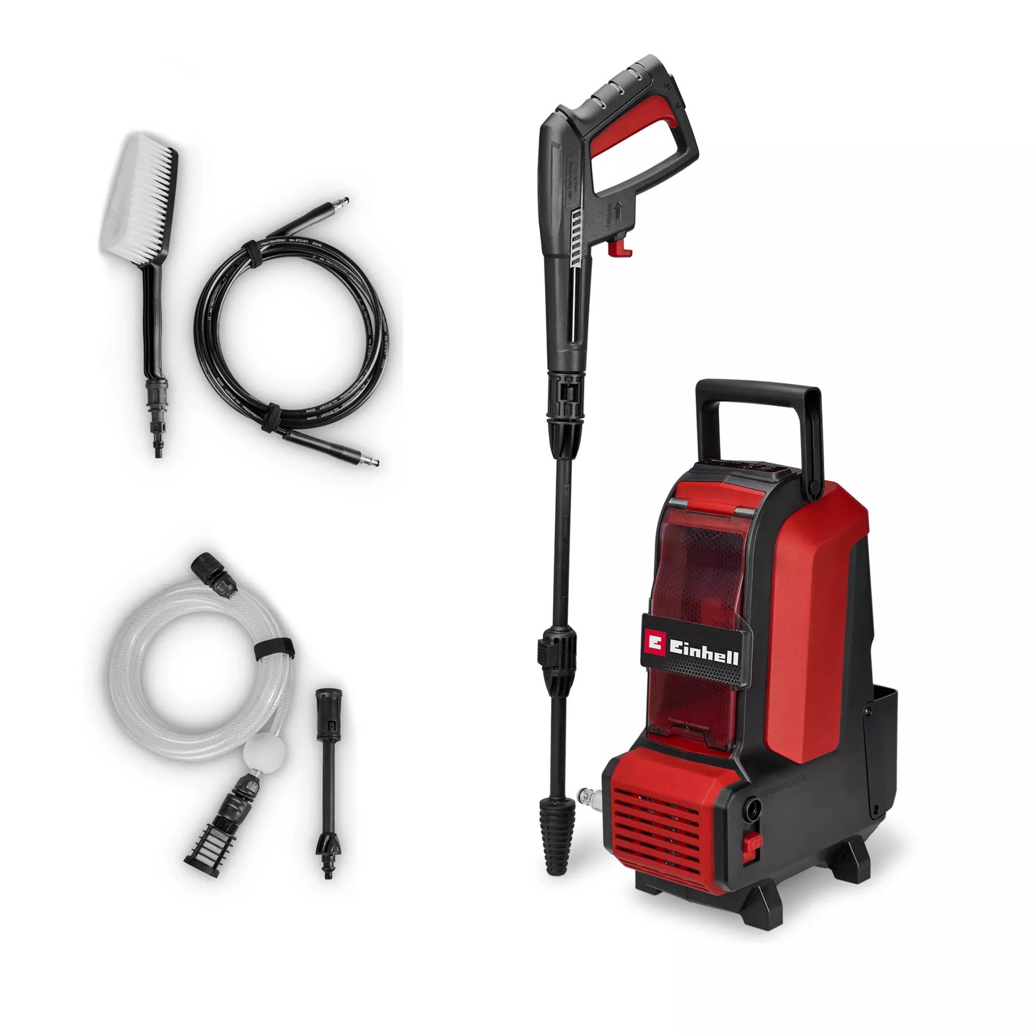 Einhell - Nettoyeur haute pression sans fil – HYPRESSO 36/105 – 36 V – 105 bar – 270 l/h – Moteur sans charbon – Fonction ECO – Compact et mobile - Image 1
