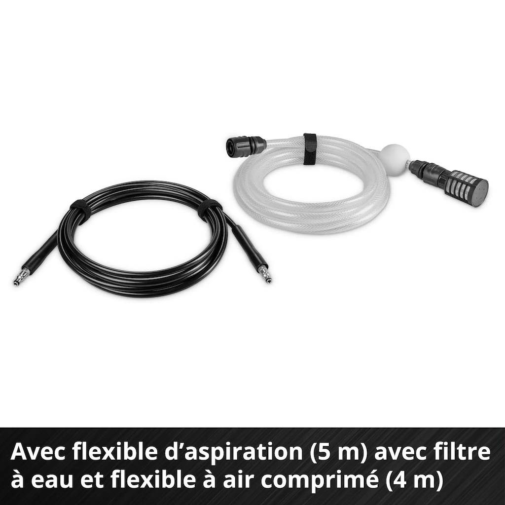 Einhell - Nettoyeur haute pression sans fil – HYPRESSO 36/105 – 36 V – 105 bar – 270 l/h – Moteur sans charbon – Fonction ECO – Compact et mobile - Image 5