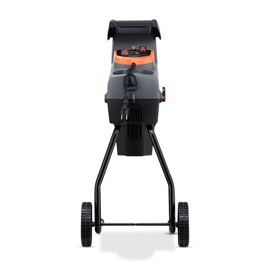 Broyeur de végétaux électrique FUXTEC FX-EGH2800T - 2800W rouleaux silencieux 92 dB, bac toile 60L, coupe branches Ø44mm - Image 4