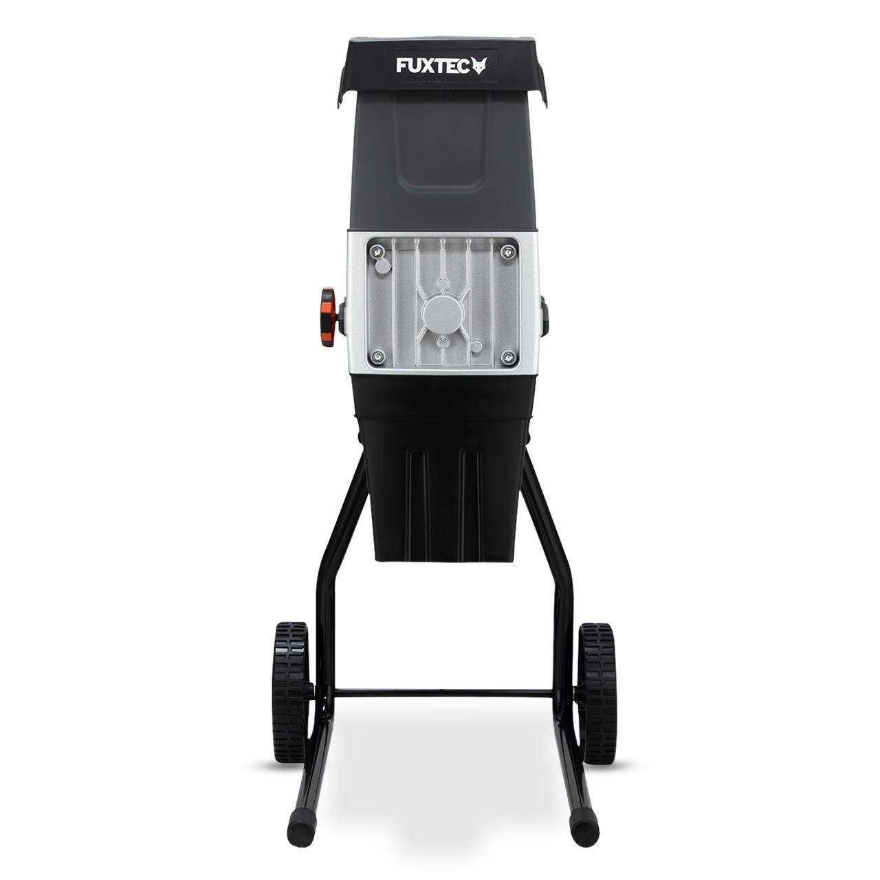 Broyeur de végétaux électrique FUXTEC FX-EGH2800T - 2800W rouleaux silencieux 92 dB, bac toile 60L, coupe branches Ø44mm - Image 6