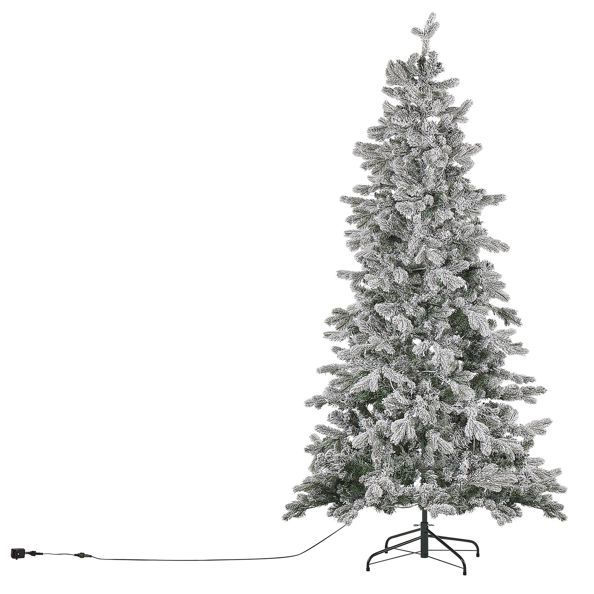 Beliani - Sapin de Noël PVC Vert TATLOW - 120x120x210- Beliani - Image 6